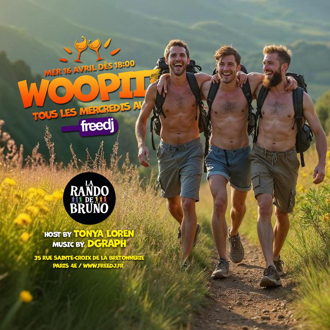 Woopiii reçoit La rando de Bruno!