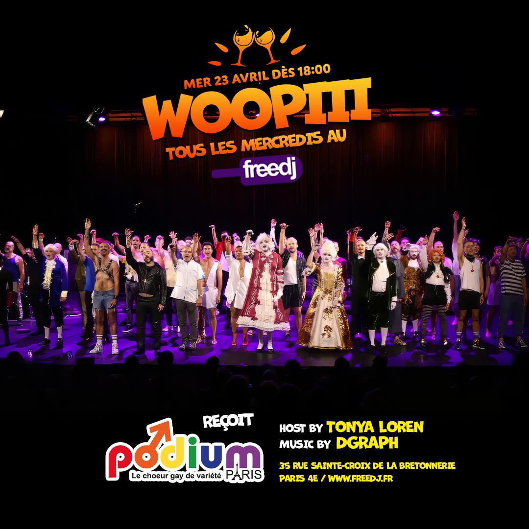 Woopiii reçoit Podium