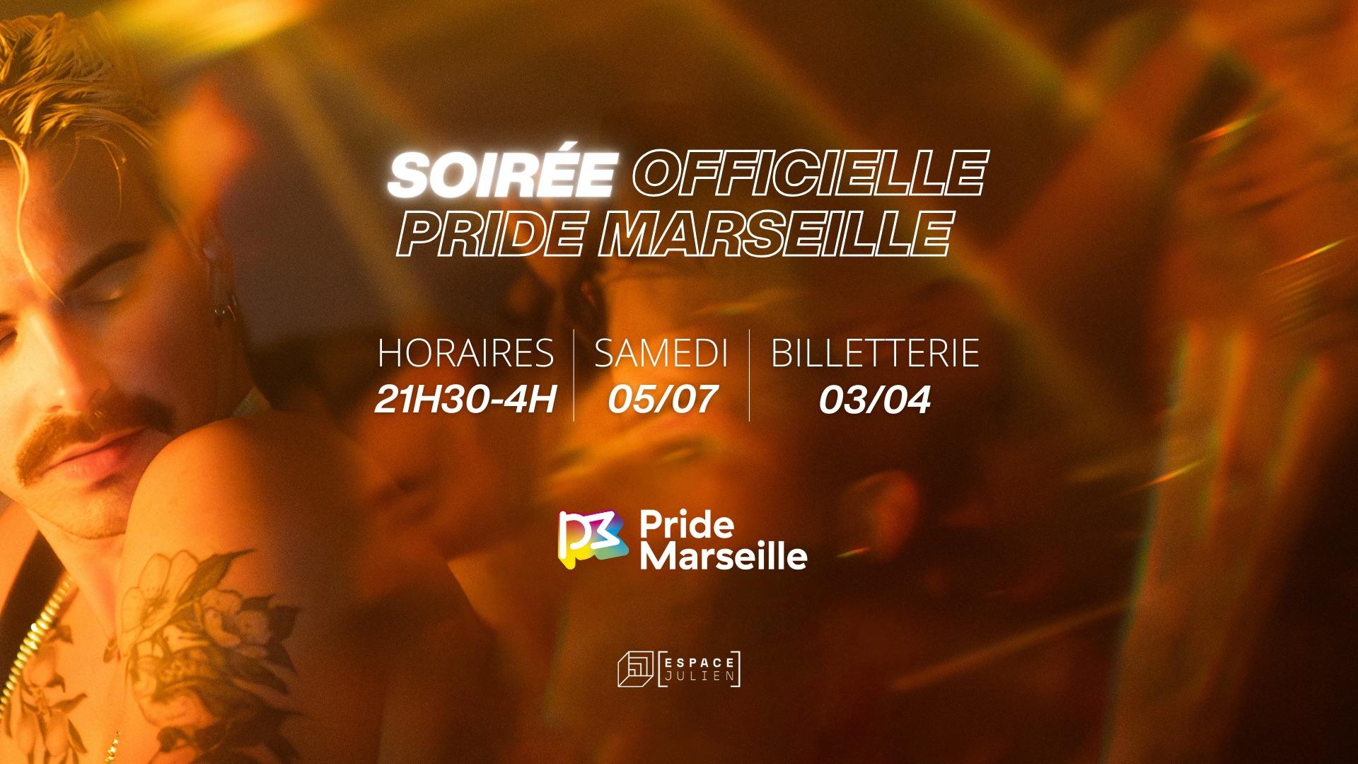 PRIDE MARSEILLE 2025 - Soirée officielle